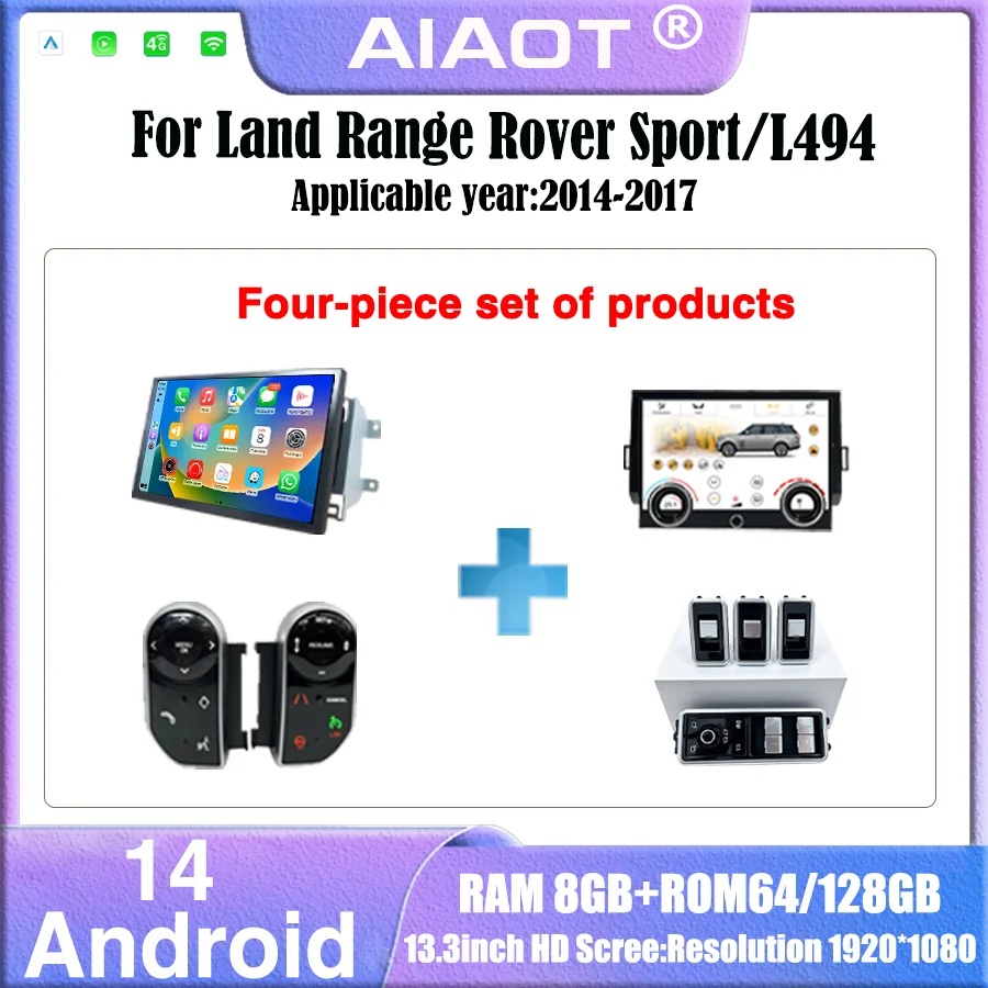 Khadas Vim4 8Gb - Reproductor Multimedia Carplay Android14 de 13.3