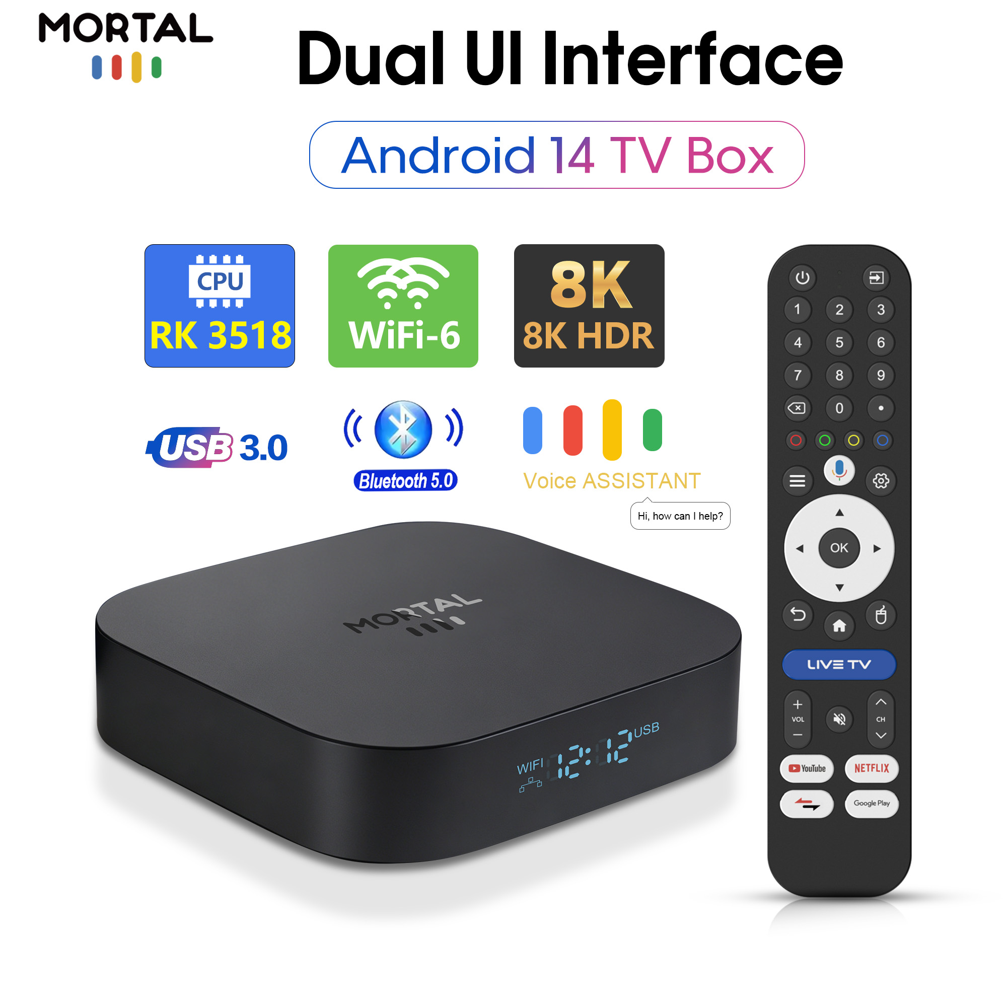 Radxa Rock 5B 16Gb - X5S TV Box Android14 RK3518 Reproductor