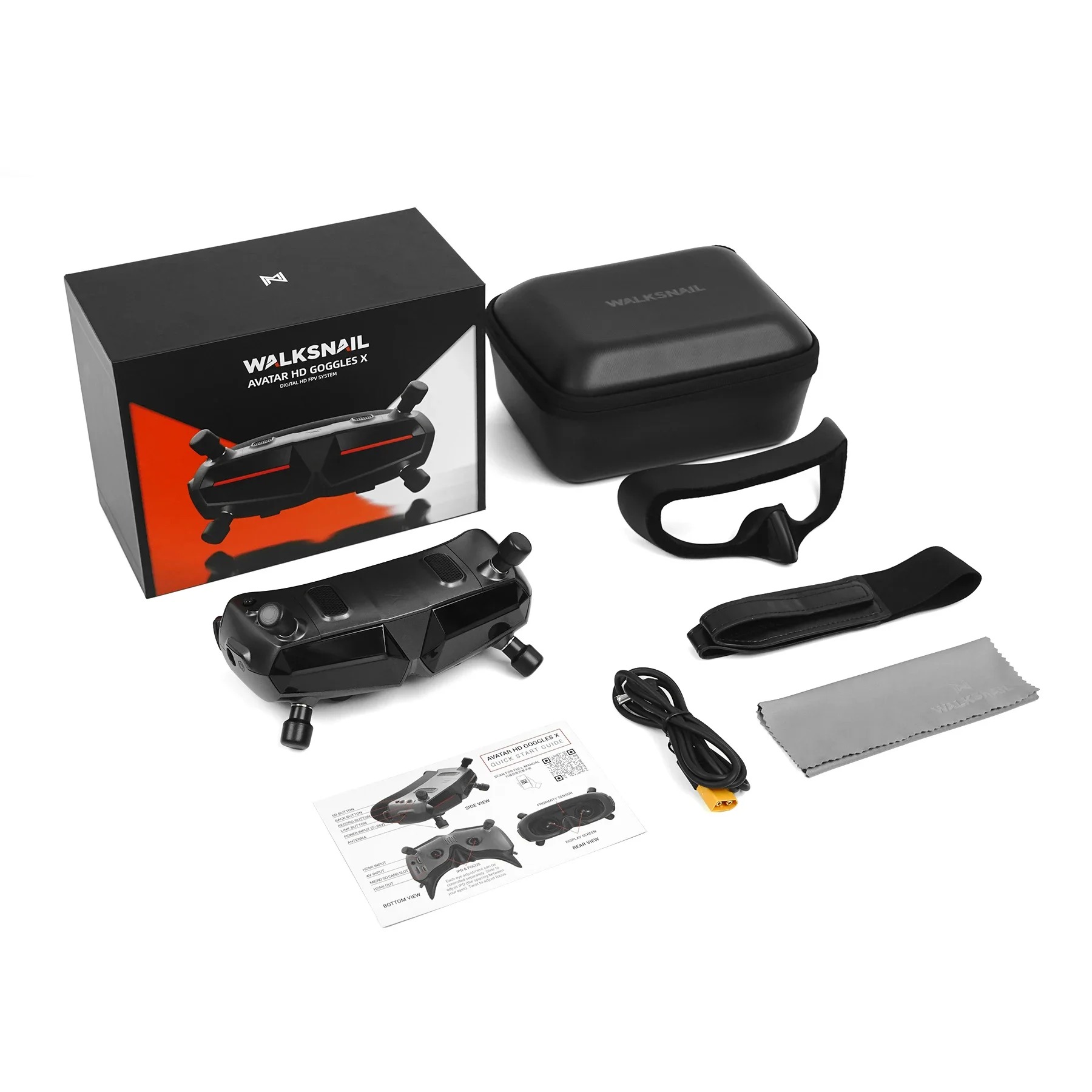 Gafas FPV CADDXFPV Walksnail A - Fpv Goggles Avatar Hd Receiver reseña y precio