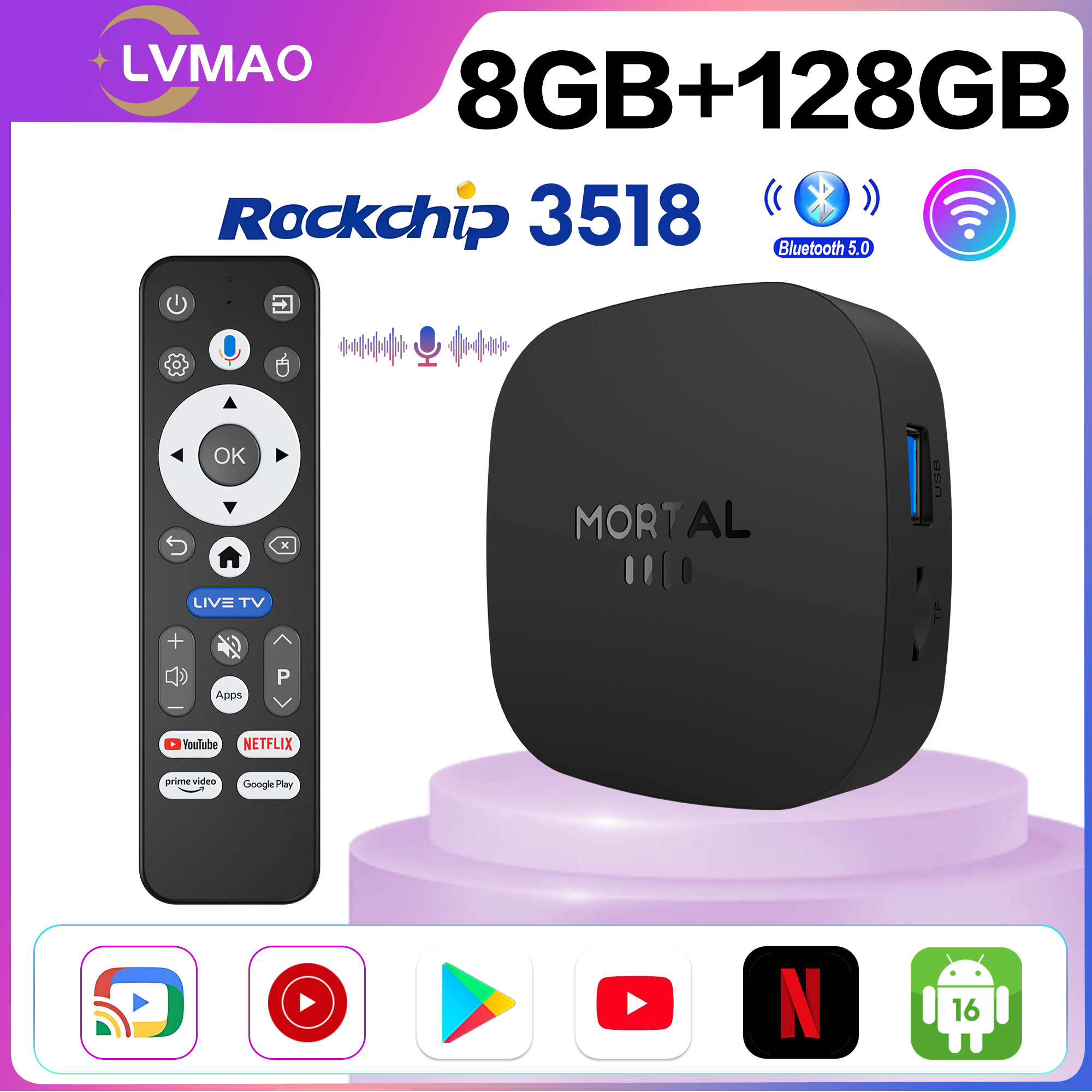 Nuevo reproductor multimedia T - Khadas Vim4 8Gb reseña y precio